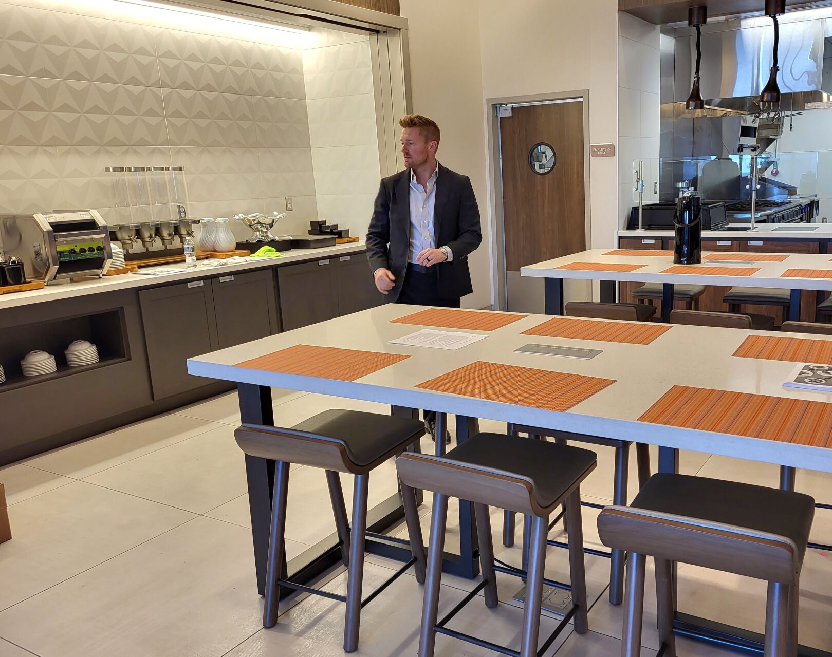 Hotel dining room